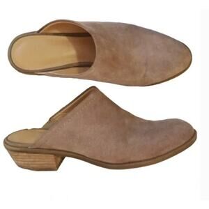 Franco Sarto Rosita Suede Mule in Grey Size 8M